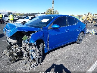 2021 Nissan Sentra, VIN 3N1AB8CV8MY330603. Zdjęcie 2 z 6 z aukcji IAAI. Katalog aut z USA OpenDataCar.