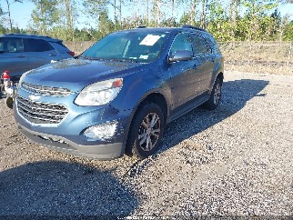 2016 Chevrolet Equinox, VIN 2GNALCEK2G6123122. Фото 2 з 6 з аукціону IAAI. Каталог авто зі США OpenDataCar.