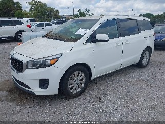 2017 Kia Sedona, VIN KNDMB5C18H6267487. Фото 2 з 6 з аукціону IAAI. Каталог авто зі США OpenDataCar.