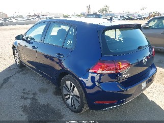 2019 Volkswagen e-Golf, VIN WVWKR7AU7KW908258. Фото 3 з 6 з аукціону IAAI. Каталог авто зі США OpenDataCar.