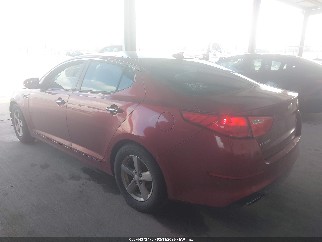 2014 Kia Optima, VIN 5XXGM4A71EG296299. Фото 3 з 6 з аукціону IAAI. Каталог авто зі США OpenDataCar.