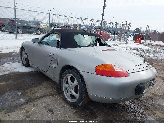 1998 Porsche Boxster, VIN WP0CA2985WU620472. Фото 3 из 6 с аукциона IAAI. Каталог авто из США OpenDataCar.