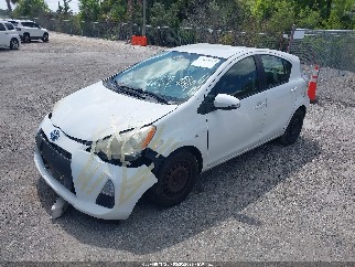 2012 Toyota Prius C, VIN JTDKDTB31C1507266. Фото 2 з 6 з аукціону IAAI. Каталог авто зі США OpenDataCar.
