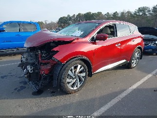 2021 Nissan Murano, VIN 5N1AZ2CJ1MC108718. Фото 2 з 6 з аукціону IAAI. Каталог авто зі США OpenDataCar.
