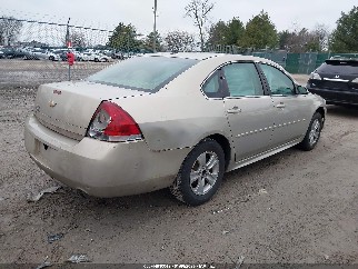 2012 Chevrolet Impala, VIN 2G1WF5E35C1233169. Фото 4 з 6 з аукціону IAAI. Каталог авто зі США OpenDataCar.
