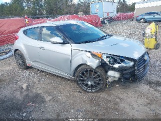 2014 Hyundai Veloster, VIN KMHTC6AE5EU210543. Zdjęcie 1 z 6 z aukcji IAAI. Katalog aut z USA OpenDataCar.