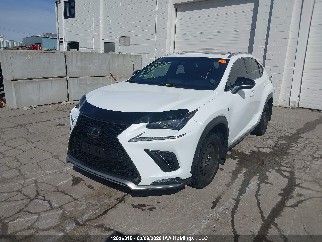 2018 Lexus NX, VIN JTJBARBZ5J2170220. Фото 2 из 6 с аукциона IAAI. Каталог авто из США OpenDataCar.