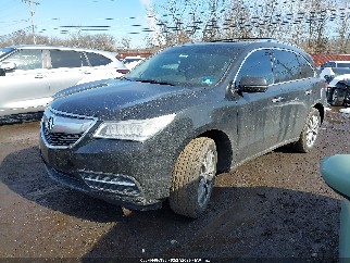 2015 Acura MDX, VIN 5FRYD4H48FB026490. Photo 2 of 6 from IAAI auction. OpenDataCar US salvage catalog.