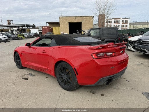 2016 Chevrolet Camaro, VIN 1G1FB3DS0G0188555. Фото 3 з 6 з аукціону IAAI. Каталог авто зі США OpenDataCar.