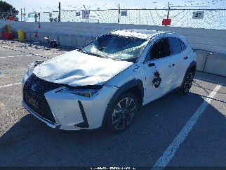 2023 Lexus UX 250h, VIN JTHX6JBH9P2152894. Фото 2 из 6 с аукциона IAAI. Каталог авто из США OpenDataCar.