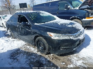 2016 Honda Accord, VIN 1HGCR2F02GA803758. Фото 1 из 6 с аукциона IAAI. Каталог авто из США OpenDataCar.