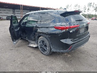 2022 Toyota Highlander, VIN 5TDGZRAH7NS128852. Фото 3 з 6 з аукціону IAAI. Каталог авто зі США OpenDataCar.