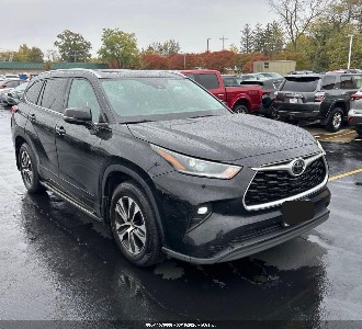 2021 Toyota Highlander, VIN 5TDGZRBH7MS524714. Фото 1 з 6 з аукціону IAAI. Каталог авто зі США OpenDataCar.