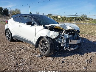 2019 Toyota C-HR, VIN JTNKHMBX7K1061258. Photo 1 of 6 from IAAI auction. OpenDataCar US salvage catalog.
