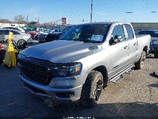2021 Ram 1500, VIN 1C6RRFBG8MN680076. Фото 2 з 6 з аукціону IAAI. Каталог авто зі США OpenDataCar.