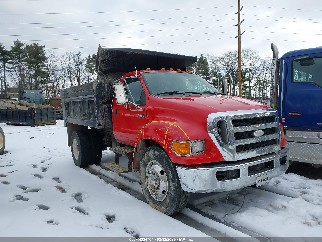 2008 Ford F-650, VIN 3FRNF65D98V655203. Фото 1 из 6 с аукциона IAAI. Каталог авто из США OpenDataCar.
