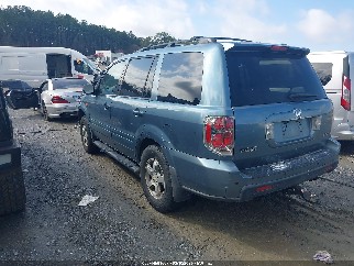 2006 Honda Pilot, VIN 2HKYF18636H511052. Фото 3 з 6 з аукціону IAAI. Каталог авто зі США OpenDataCar.