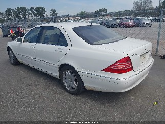 2003 Mercedes-benz S-Class, VIN WDBNG75J33A318462. Фото 3 з 6 з аукціону IAAI. Каталог авто зі США OpenDataCar.