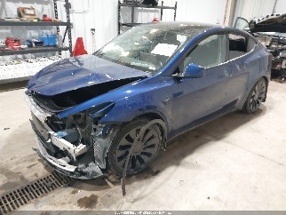 2025 Tesla Model Y, VIN 7SAYGDEF8SA343758. Фото 2 з 6 з аукціону IAAI. Каталог авто зі США OpenDataCar.