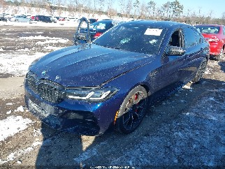 2022 Bmw M5, VIN WBS83CH09NCJ87334. Фото 2 из 6 с аукциона IAAI. Каталог авто из США OpenDataCar.