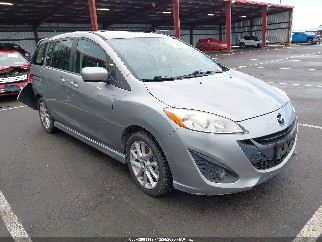 2012 Mazda 5, VIN JM1CW2DL2C0139837. Photo 1 of 6 from IAAI auction. OpenDataCar US salvage catalog.