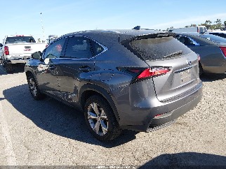 2017 Lexus NX 300h, VIN JTJBJRBZ5H2052405. Фото 3 з 6 з аукціону IAAI. Каталог авто зі США OpenDataCar.