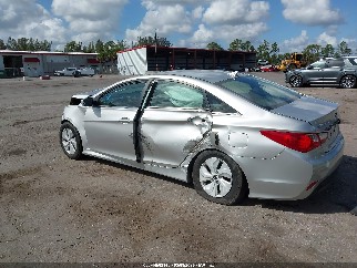 2014 Hyundai Sonata, VIN 5NPEB4AC0EH824879. Zdjęcie 3 z 6 z aukcji IAAI. Katalog aut z USA OpenDataCar.
