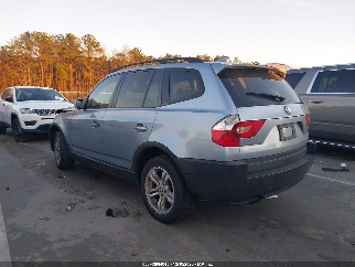 2005 Bmw X3, VIN WBXPA93435WD15237. Фото 3 з 6 з аукціону IAAI. Каталог авто зі США OpenDataCar.