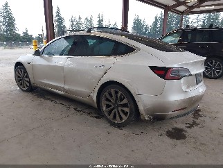 2020 Tesla Model 3, VIN 5YJ3E1EA3LF614309. Фото 3 з 6 з аукціону IAAI. Каталог авто зі США OpenDataCar.