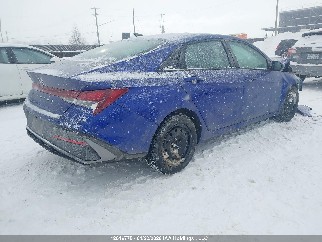 2025 Hyundai Elantra, VIN KMHLM4DG5SU886050. Фото 4 из 6 с аукциона IAAI. Каталог авто из США OpenDataCar.