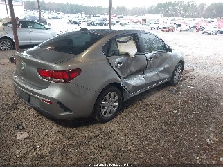 2022 Kia Rio, VIN 3KPA24AD4NE479982. Фото 4 з 6 з аукціону IAAI. Каталог авто зі США OpenDataCar.