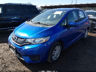 2015 Honda Fit, VIN 3HGGK5H57FM739279. Фото 2 з 6 з аукціону IAAI. Каталог авто зі США OpenDataCar.