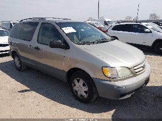 2001 Toyota Sienna, VIN 4T3ZF13C91U399344. Фото 1 из 6 с аукциона IAAI. Каталог авто из США OpenDataCar.