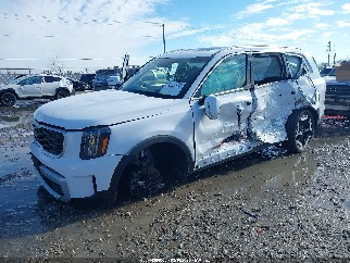 2025 Kia Telluride, VIN 5XYP6DGC2SG576738. Photo 2 of 6 from IAAI auction. OpenDataCar US salvage catalog.