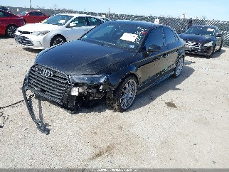 2017 Audi S3, VIN WAUF1GFF0H1045759. Фото 2 из 6 с аукциона IAAI. Каталог авто из США OpenDataCar.