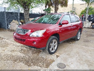 2008 Lexus RX 400h, VIN JTJGW31U182851284. Фото 2 з 6 з аукціону IAAI. Каталог авто зі США OpenDataCar.