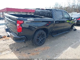 2022 Chevrolet Silverado 1500, VIN 3GCPDFEK3NG649309. Фото 4 из 6 с аукциона IAAI. Каталог авто из США OpenDataCar.