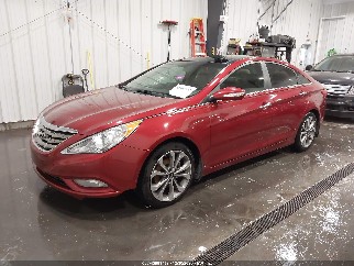 2013 Hyundai Sonata, VIN 5NPEC4AB7DH648593. Фото 2 из 6 с аукциона IAAI. Каталог авто из США OpenDataCar.