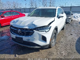 2021 Buick Envision, VIN LRBAZLR48MD102242. Фото 2 из 6 с аукциона IAAI. Каталог авто из США OpenDataCar.