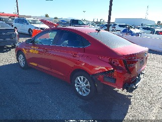 2022 Hyundai Accent, VIN 3KPC24A66NE187468. Фото 3 з 6 з аукціону IAAI. Каталог авто зі США OpenDataCar.