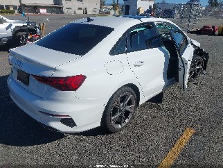 2024 Audi A3, VIN WAUAUDGY2RA054657. Фото 4 из 6 с аукциона IAAI. Каталог авто из США OpenDataCar.