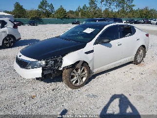2011 Kia Optima, VIN KNAGN4A7XB5129076. Фото 2 з 6 з аукціону IAAI. Каталог авто зі США OpenDataCar.