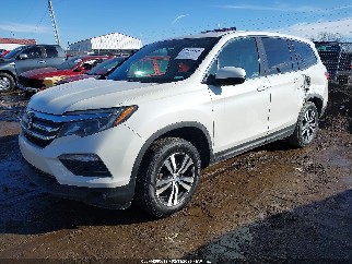 2018 Honda Pilot, VIN 5FNYF6H57JB029762. Фото 2 из 6 с аукциона IAAI. Каталог авто из США OpenDataCar.