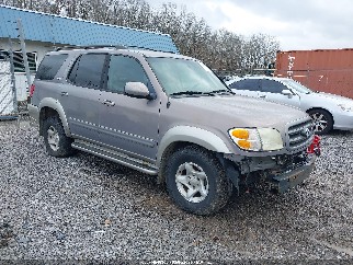 2002 Toyota Sequoia, VIN 5TDZT34A22S092165. Фото 1 з 6 з аукціону IAAI. Каталог авто зі США OpenDataCar.