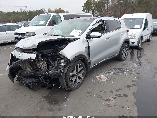 2019 Kia Sportage, VIN KNDPRCA63K7540705. Фото 2 з 6 з аукціону IAAI. Каталог авто зі США OpenDataCar.