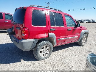 2004 Jeep Liberty, VIN 1J4GK48KX4W153990. Фото 4 з 6 з аукціону IAAI. Каталог авто зі США OpenDataCar.