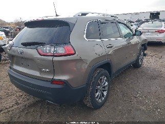 2019 Jeep Cherokee, VIN 1C4PJMLX1KD239354. Фото 4 з 6 з аукціону IAAI. Каталог авто зі США OpenDataCar.