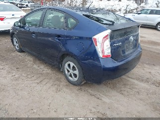 2013 Toyota Prius, VIN JTDKN3DU1D1689023. Фото 3 з 6 з аукціону IAAI. Каталог авто зі США OpenDataCar.