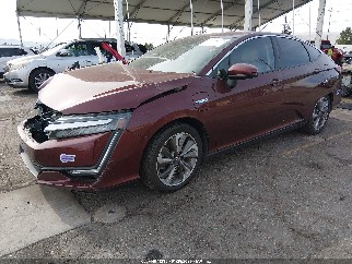 2018 Honda Clarity Plug In Hybrid, VIN JHMZC5F31JC015151. Фото 2 из 6 с аукциона IAAI. Каталог авто из США OpenDataCar.