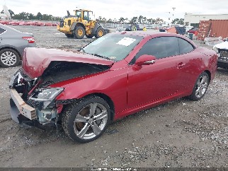 2010 Lexus IS 350c, VIN JTHFE2C24A2500980. Фото 2 з 6 з аукціону IAAI. Каталог авто зі США OpenDataCar.